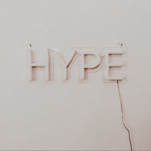 Urban Outfitters Neon “HYPE”